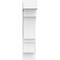 Ekena Millwork Standard Balboa Architectural Grade PVC Bracket With Block Ends, 5"W x 16"D x 22"H BKTP05X16X22BOA05 - alternate 2